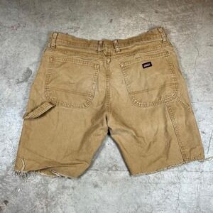 Tan Dickies carpenter shorts